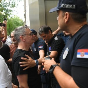 Sukob policije i građan u Beogradu