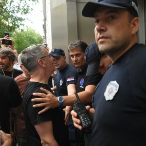 Sukob policije i građan u Beogradu