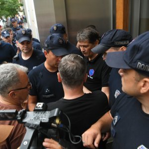 Sukob policije i građan u Beogradu