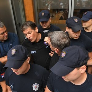 Sukob policije i građan u Beogradu