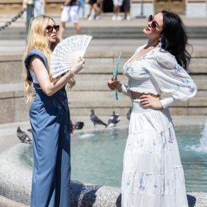 Petra Meštrić i Polina Guseva na Manduševcu