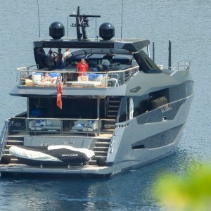 Geri Halliwell s obitelji na jahti u Hrvatskoj
