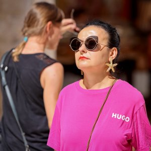 Subotnja špica u centru Zadra