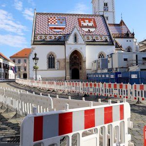 Ponovno moguć prelazak preko Markovog trga