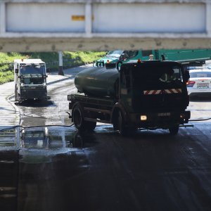 Sanacija podvožnjaka na Aleji Bologne nakon obilnih kiša