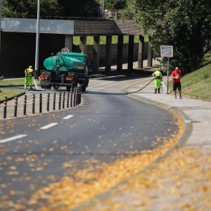 Sanacija podvožnjaka na Aleji Bologne nakon obilnih kiša