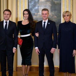 Tina Gaber i Robert Golob