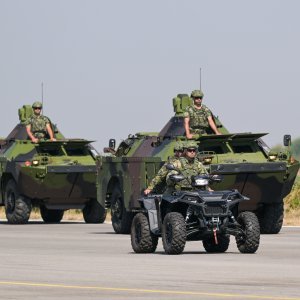 Pripreme za vojni mimohod Vojske Srbije