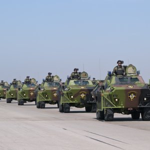 Pripreme za vojni mimohod Vojske Srbije