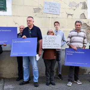 Građani Botinca prosvjeduju protiv izmjena GUP-a