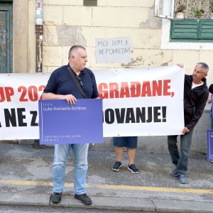 Građani Botinca prosvjeduju protiv izmjena GUP-a