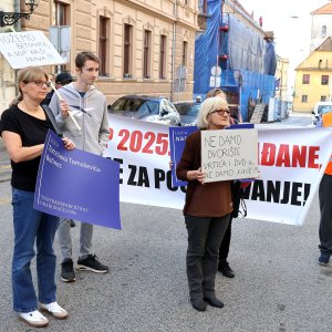 Građani Botinca prosvjeduju protiv izmjena GUP-a