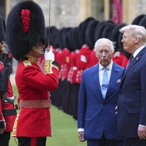 Donald Trump i kralj Charles III