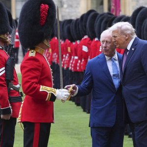 Donald Trump i kralj Charles III