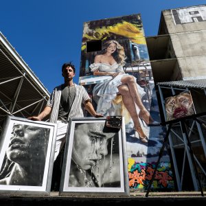 Dejan Šebastijan naslikao mural