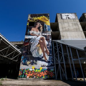 Dejan Šebastijan naslikao mural