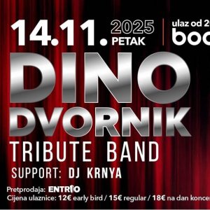 Vodimo vas na koncert posvećen Dini Dvorniku u klub Boogaloo