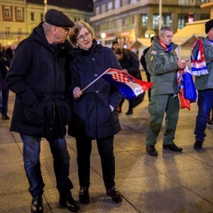 Zagreb: Doček rukometaša