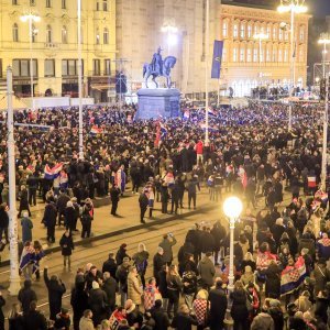 Zagreb: Doček rukometaša