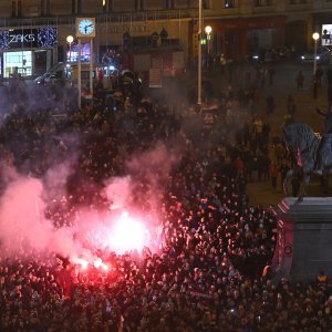 Zagreb: Doček rukometaša
