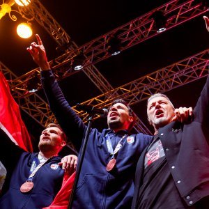 Zagreb: Doček rukometaša