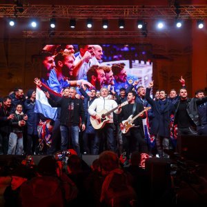 Zagreb: Doček rukometaša