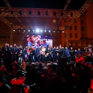 Zagreb: Doček rukometaša