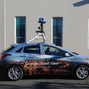 Google Street View automobil
