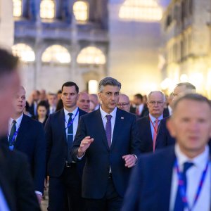 Uzvanici samita 'Inicijativa triju mora' prošetali Stradunom