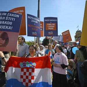 Hod za život u Zagrebu