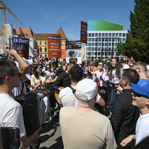 Hod za život u Zagrebu