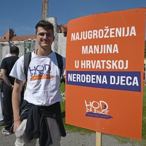 Hod za život u Zagrebu