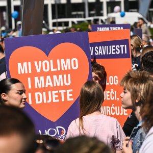 Hod za život u Zagrebu