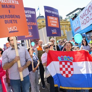 Hod za život u Zagrebu