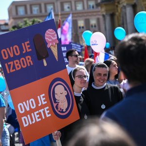 Hod za život u Zagrebu