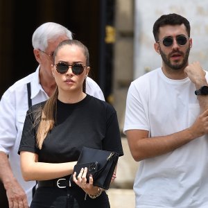 Josip Radeljak Dikan, Lana Radeljak i zaručnik Antonio Barišić