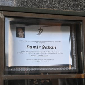 Posljednji ispraćaj Damira Šabana