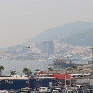 Split prekriven dimom zbog požara kod Tomislavgrada