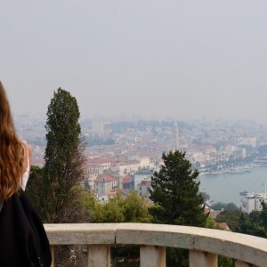 Split prekriven dimom zbog požara kod Tomislavgrada