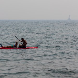 Slaba vidljivost u Kaštelima zbog velikog požara u okolici Tomislavgrada