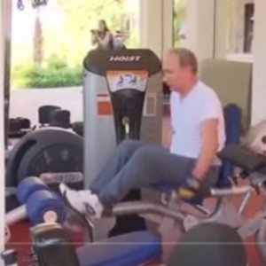 Vladimir Putin na odmoru