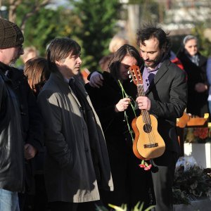 Pogreb novinara, rock kritičara, kantautora Ante Perkovića