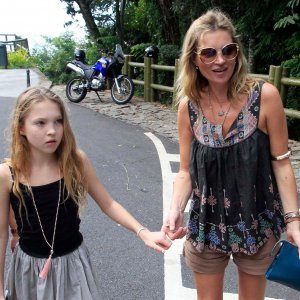 Kate Moss i Lila Grace Moss Hack