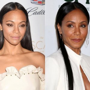 Zoe Saldana i Jada Pinkett Smith