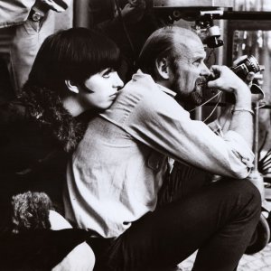 Redatelj Bob Fosse i Liza Minnelli na snimanju filma 'Cabaret'