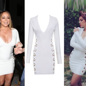Mariah Carey i Žanamari u istoj haljini