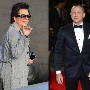 Kris Jenner i Daniel Craig