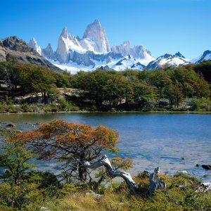 Masiv Fitz Roy, Nacionalni park Los Glaciares, Ande, Patagonija, Argentina