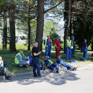 Požar u termoelektrani Plomin