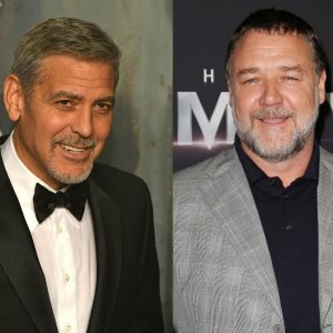 George Clooney i Russell Crowe